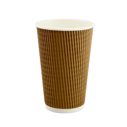 TP COFFEE CUP 16OZ BROWN (25 CUPS X 20SLV)