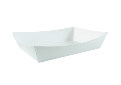 DET FOOD TRAY 6 WHITE (P517S0001) (200PCS/CTN)