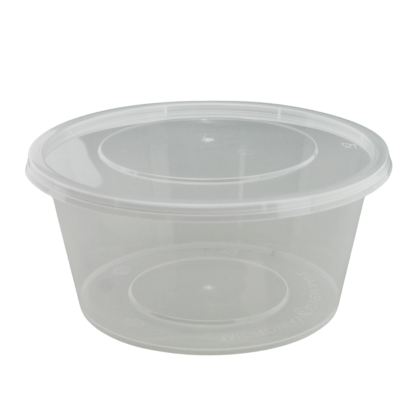 KK 1250ML BOWL WITH LID CLEAR (50PCS X 3SLV)