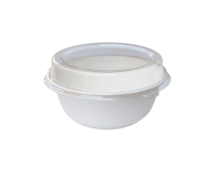 PAC PET LID FOR 12OZ SUGARCANE BOWL (100PCS X 9SLV)