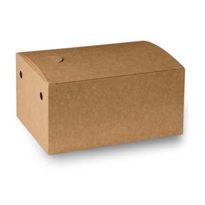 PAC SNACK BOX BROWN LARGE (SBL) (250PCS/CTN)