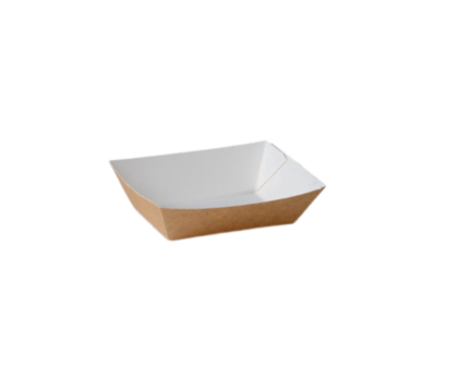 PAC KRAFT FOOD TRAY 1 BRWON (BT1) (1000PCS/CTN)