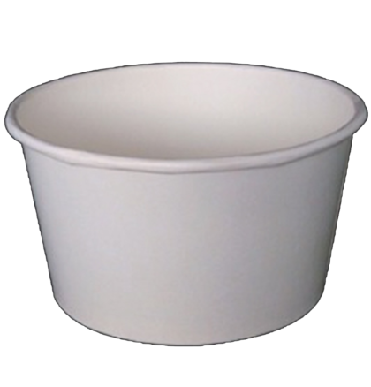 JC 850ML PAPER BOWL - WHITE (50PCS X 12SLV)