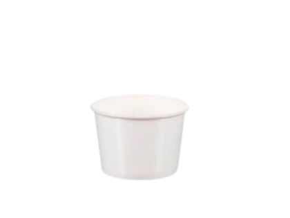 JC 4OZ PAPER BOWL WHITE (50PCS X 40SLV)