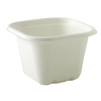 BP 630ML SQUARE CONTAINER WHITE (50PCSX12SLV)