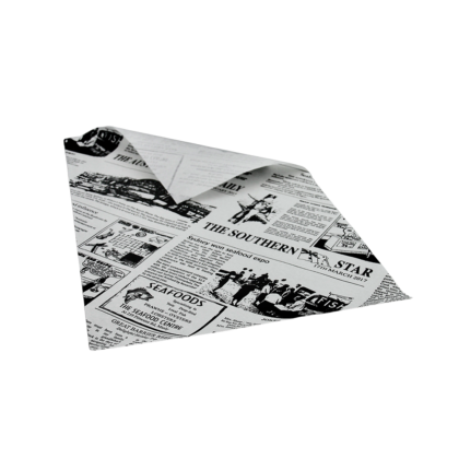 DP 1/4 SIZE *NEWSPRINT* GREASEPROOF PAPER 200x330 200SHEETS