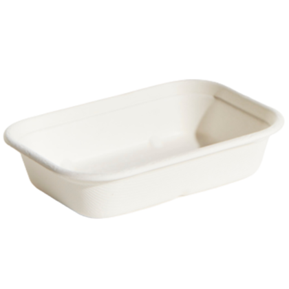 PN 500ML SUGARCANE RECT CONTAINER (125PCS X 4SLV)