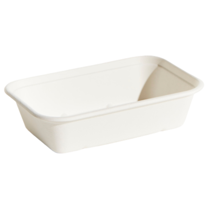 PN 750ML SUGARCANE RECT CONTAINER (125PCS X 4SLV)