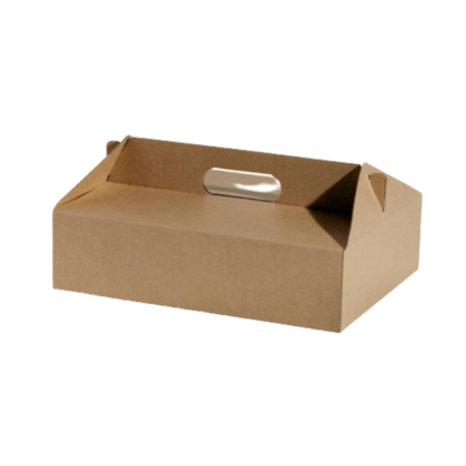 KRAFT CARRY BOX2 100PCS/CTN (320 X 250 X 85MM)